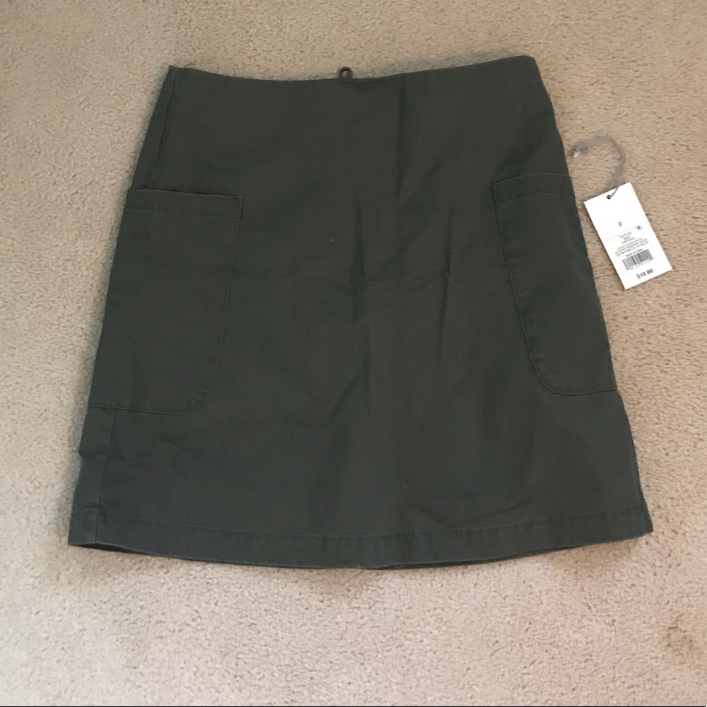 Olive Green Skirt